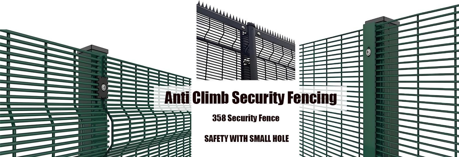 Anti-Climb Security Fence