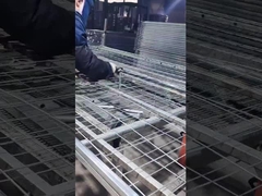 Welded 2.9x1.8m Metal Temporary Fencing Canada Standard For Construction Site