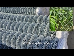 Electro Galvanized Diamond Wire Mesh 2inch Chain Link Farm Fence