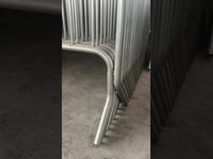 Portable Crowd Control Barrier For Vocal Concert Steel Fencing