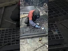 5mm Hot Dipped Galvanized Steel Grating Welded Drainage Steel Grating