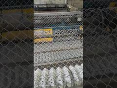 15M Chain Link Wire Mesh Fence Hot Dip Galvanized Diamond Roll