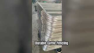 Durable Cattle Fence Panels Easy Setup