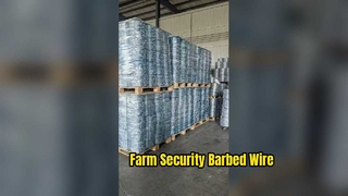 Farm Security Barbed Wire 12 Gauge