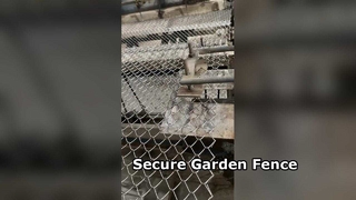 Durable Garden Fence 10M Chain Link Wire Mesh