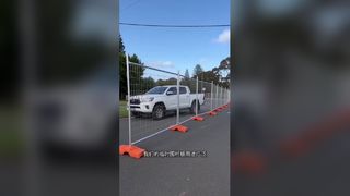 2.1M High Galvanized Temporary Fencing Panels Australia