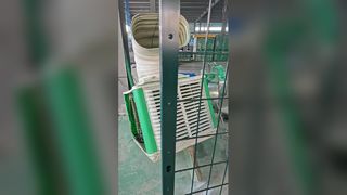V Shaped 3D Security Fence Durable Garden Fencing
