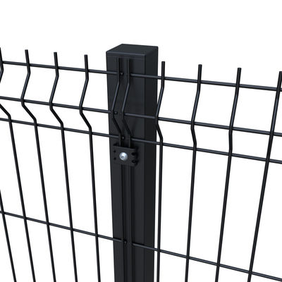1.5m Height 3D Wire Mesh Fence with 50x200mm Opening Made from Low Carbon Steel
