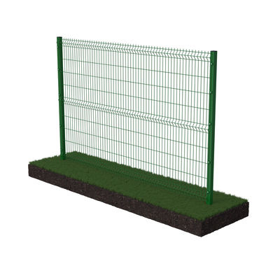 1.5m Height 3D Wire Mesh Fence with 50x200mm Opening Made from Low Carbon Steel