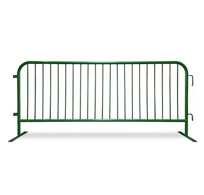 Hot Dip Galvanized Crowd Control Barrier Height 1m Length 2m Heavy Duty Temporary Fencing for Event Safety