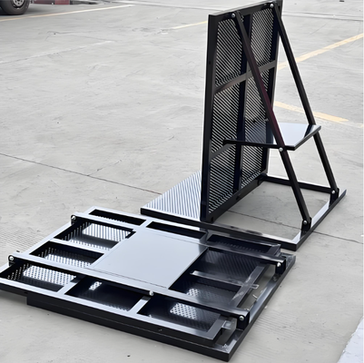 2m Length Galvanized Steel Mojo Barrier with 1.1m Height for Crowd Control and Safety
