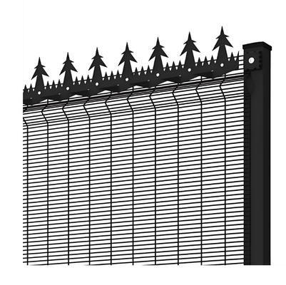 Clearvu Anti-Climb Security Fence with Clear View Design 4mm Wire Diameter and 2.4m Height