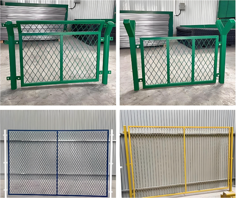 2.0m High Hot-dip Galvanized Low Carbon Steel Welded Wire Mesh Fence Panel for Estate Boundary