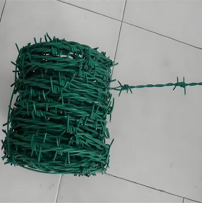 BTO-22 Razor Barbed Wire Coil with 14 Gauge Core Wire and Hot Dipped Galvanized Coating for Security Fencing