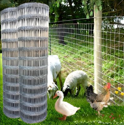 Galvanized Hinged Joint Iron Deer Field Cattle Fence for Farm Fencing