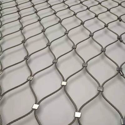 Cargo Net Metal Rope Mesh For Backpack And Bag Protector SS Wire Rope Mesh