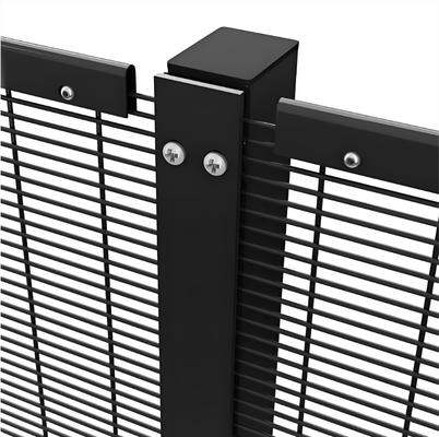 Clearvu 358 PVC Coated Galvanized Anti-Climb Security Fence Panel with 2.4m Height