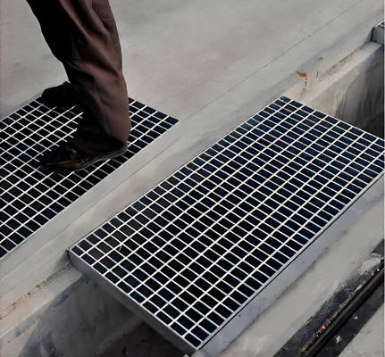 Stainless Steel 304 Galvanized Steel Grating Anti Corrosion Offshore Platform Grating Panel
