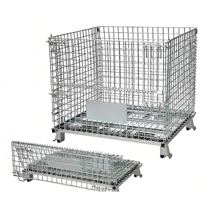 Stainless Steel 316 Hot-Dip Galvanized Anti-Rust Wire Mesh Storage Cage 1200x800x1000mm